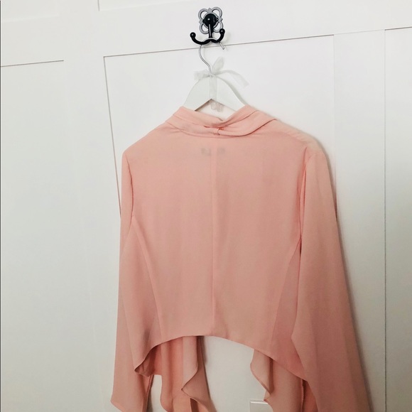 Torrid Blush Pink Crepe Blazer - Picture 4 of 8